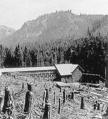 Gold Mine at Cornucopia c1880